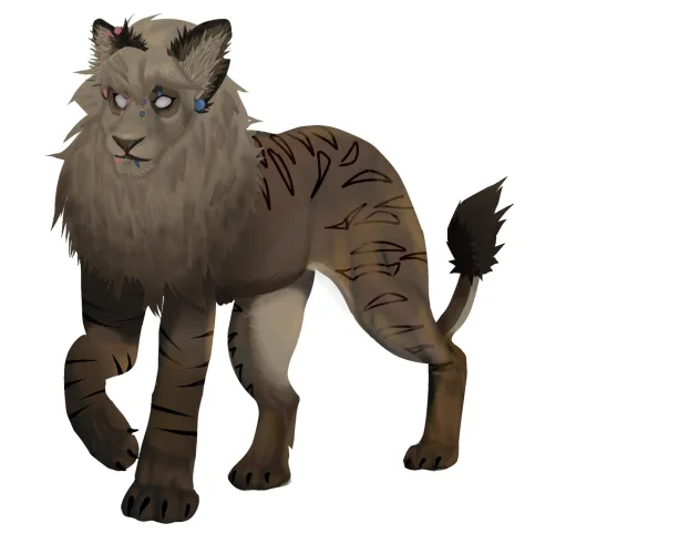Thumbnail Friend's Portrait in Furry Glory | D34dGvrl - furry