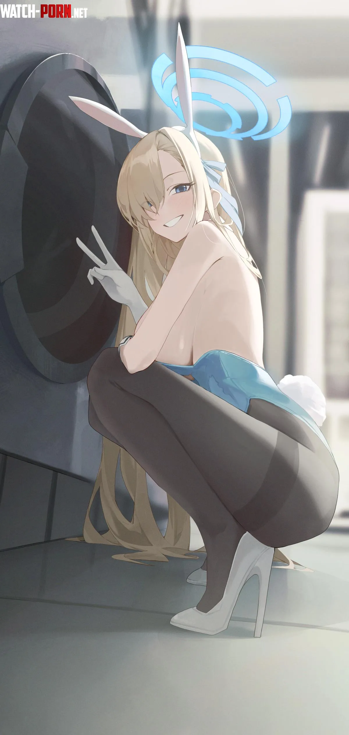 Asuna near the washing machine yidh79 by elegantloveglimmer