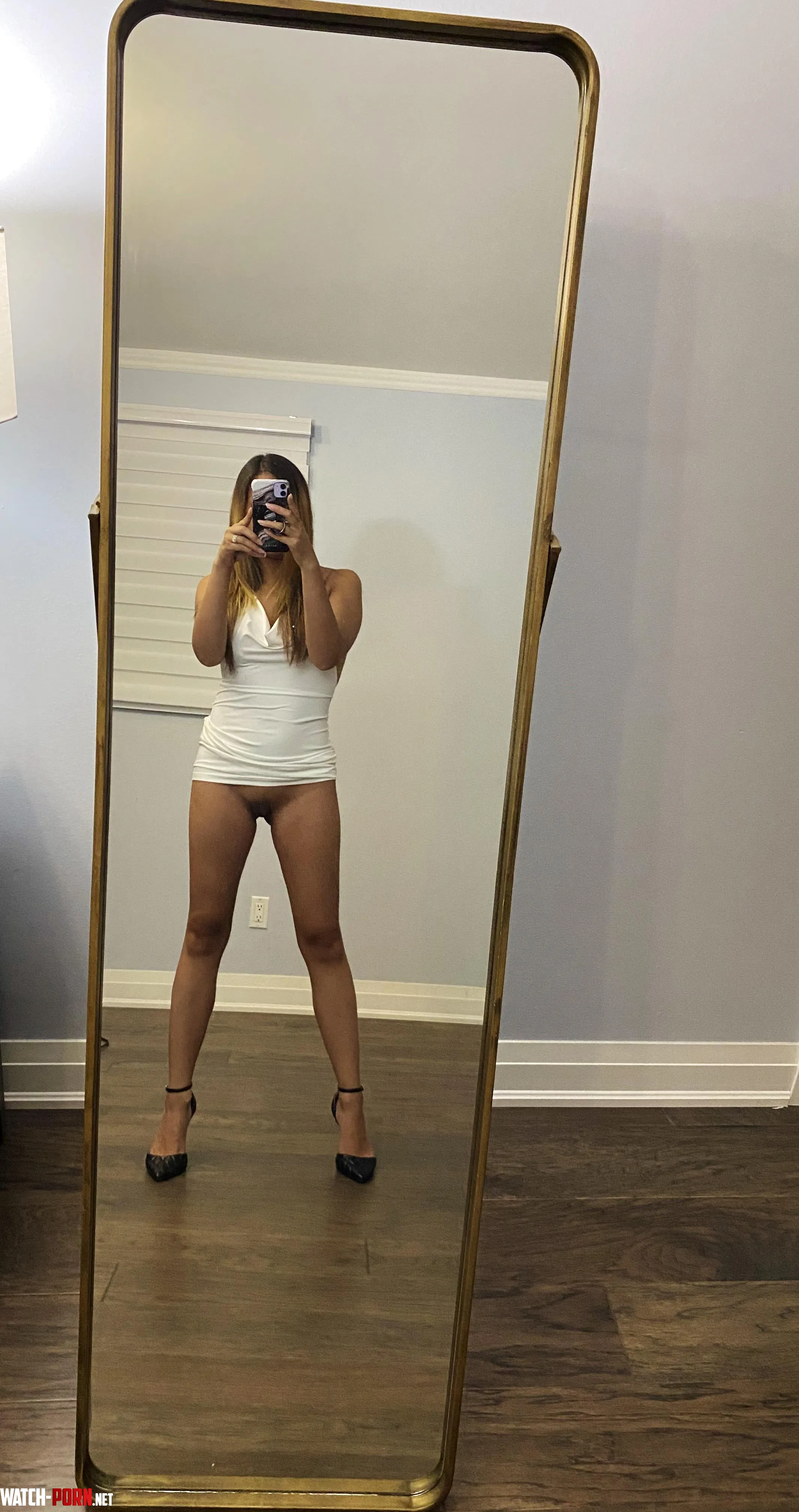 Is this dress too short to wear with no panties by Michelle_Jayde