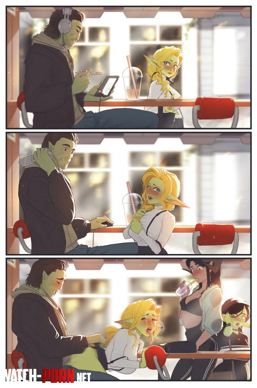 Cafe speed dating by Gimme_tongues