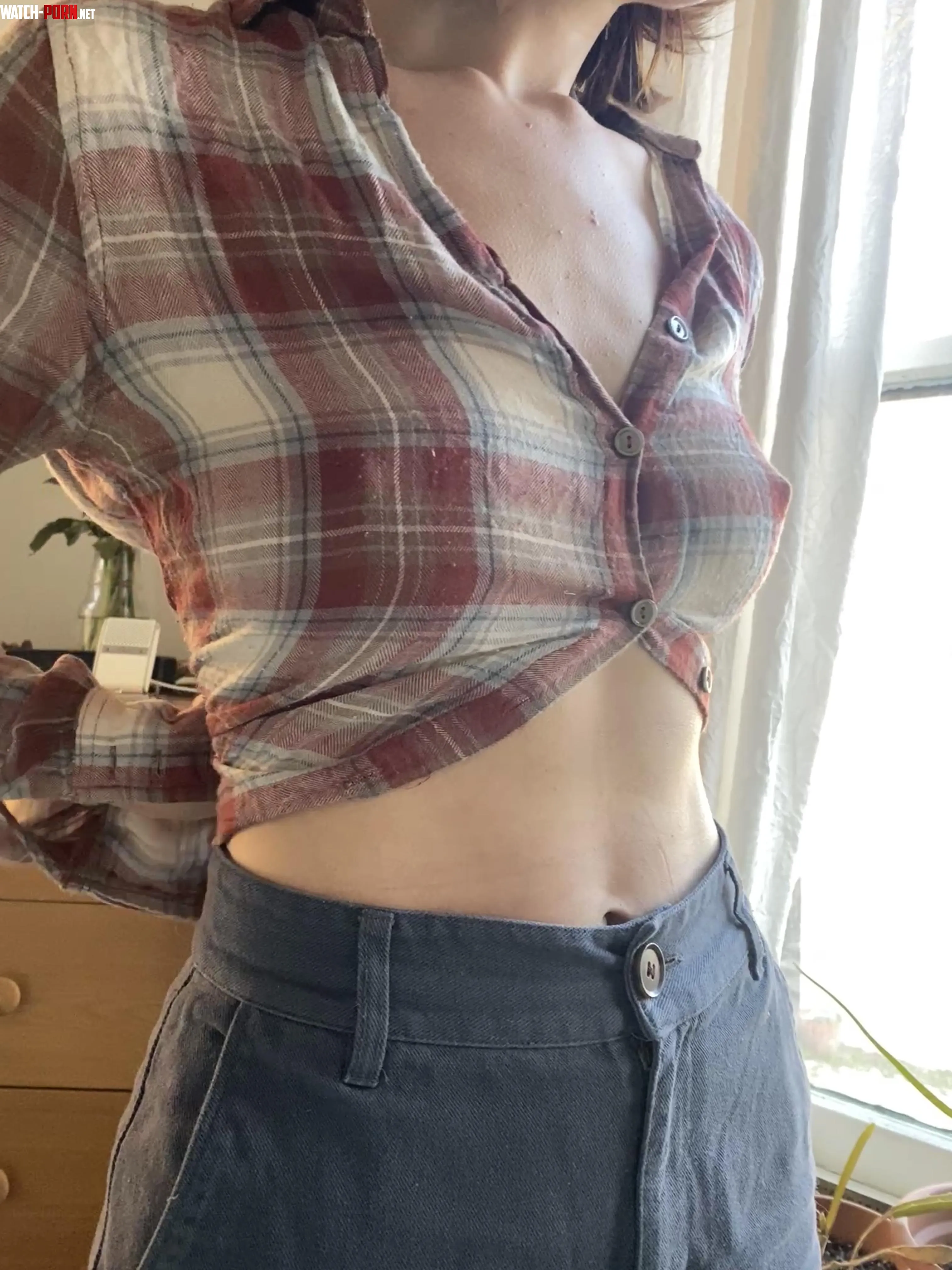 Cozy flannel by Purple-Amelia