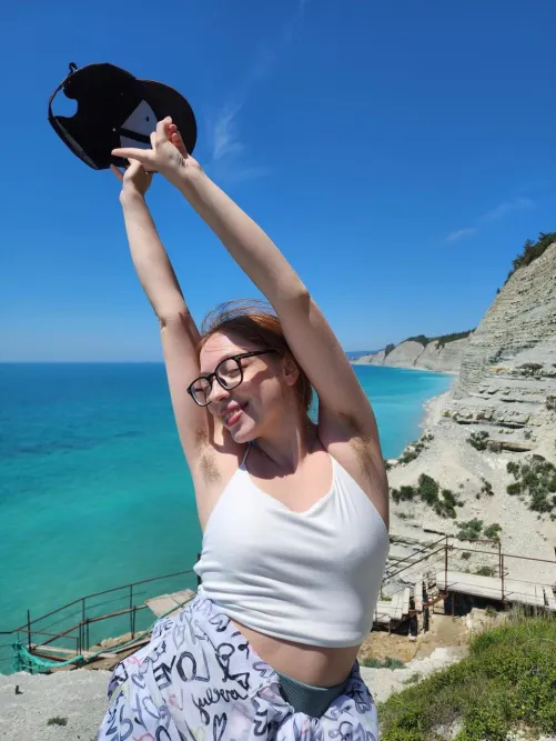 Thumbnail Scenic Delights: abbysunny's Beautiful View | HairyArmpits