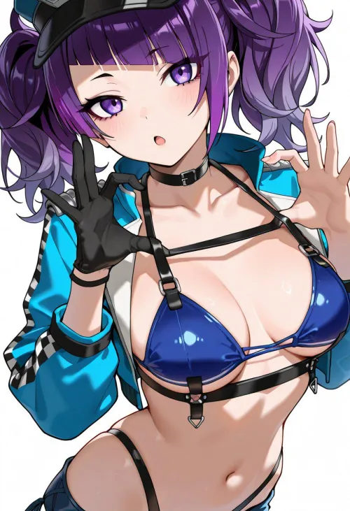Thumbnail Discovering Race Queen Tanaka in Idolmaster: An AnimeMidriff Excitement