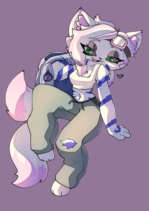 Thumbnail Friend's Commission Revealed by XwX-art in Furry Style