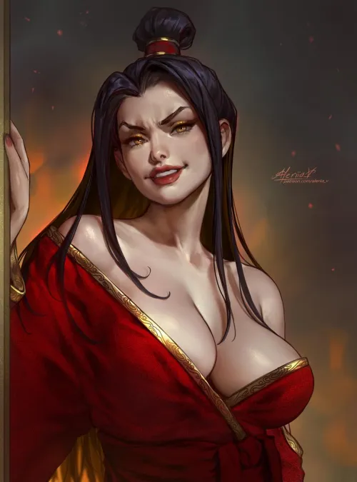 Thumbnail Azula Lerapi: Avatar's Sensual Journey by WeaponX2077