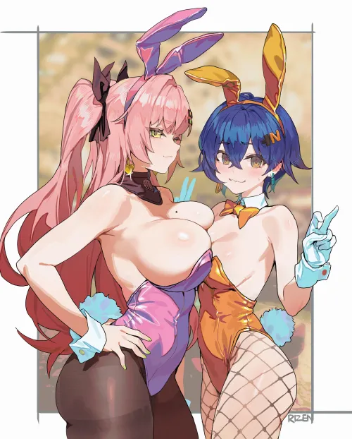 Thumbnail Exploring Nicole and Belle R1zen's Essence in the ecchi Category
