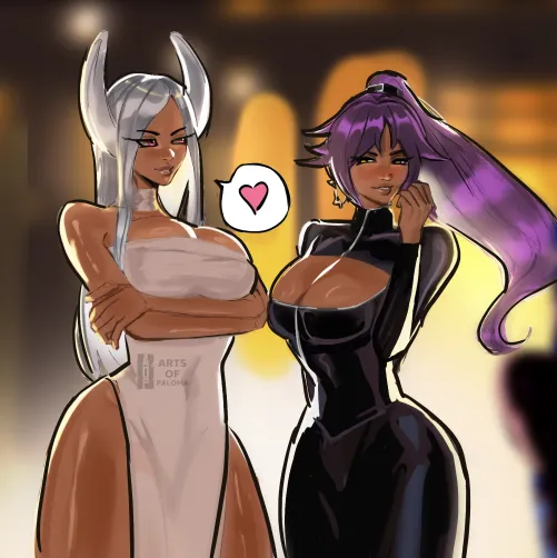 Thumbnail Passionate Encounters: Mirko and Yoruichi by Tentioid9