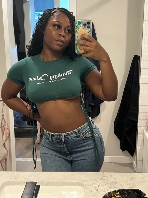 Thumbnail Feeling Hotter and Sexier by Showing Skin | centzufu | croptopgirls