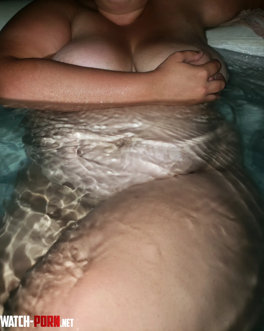 Hubbys friends were all a little suprised when I got in naked by abigailgray256