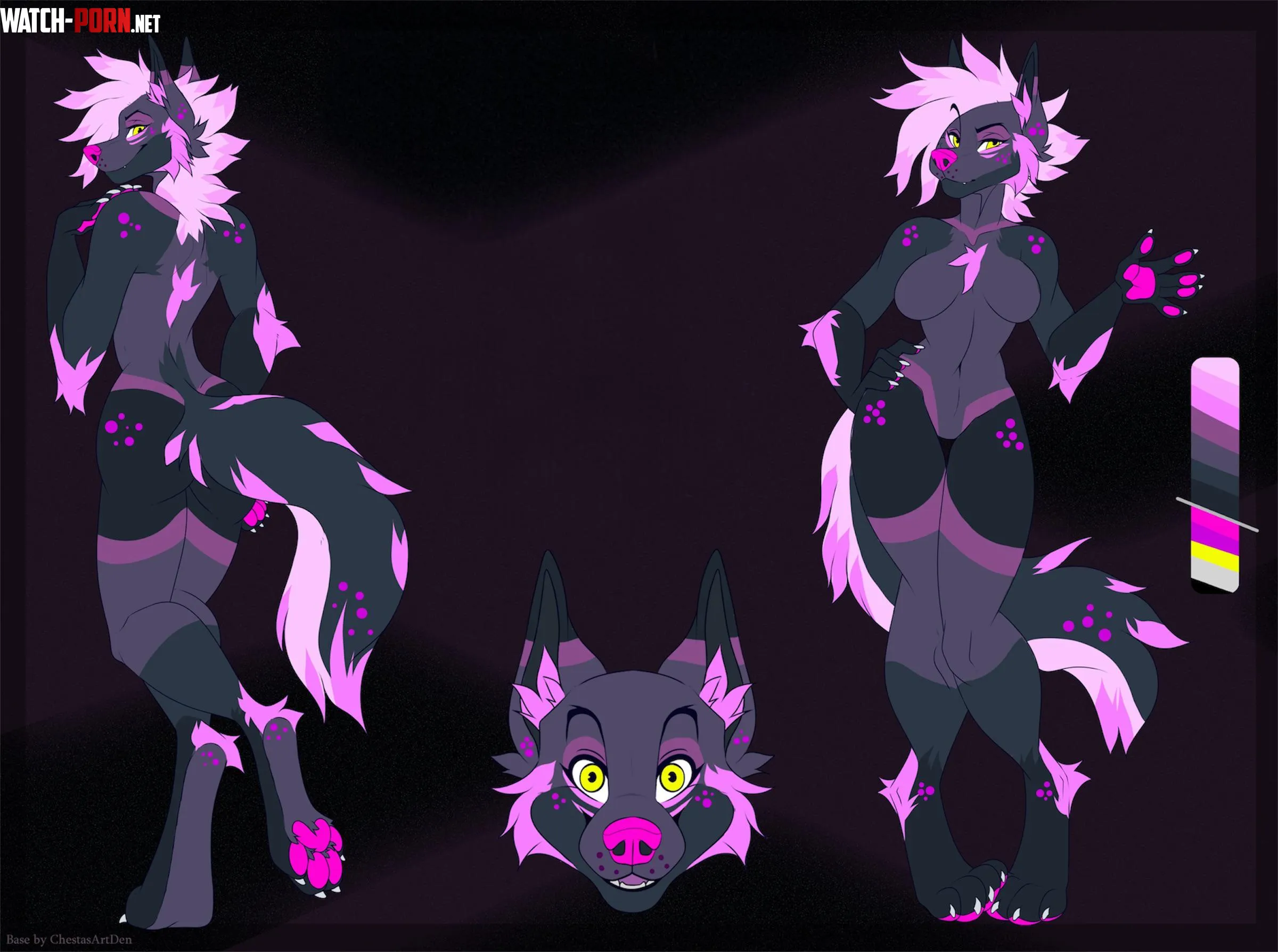 What should I name her Base is by ChestasArtDen by DiegoPredacon
