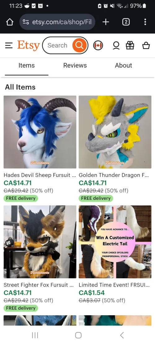 Thumbnail lunelukio Warns: Scam Fursuit shop on Etsy beware