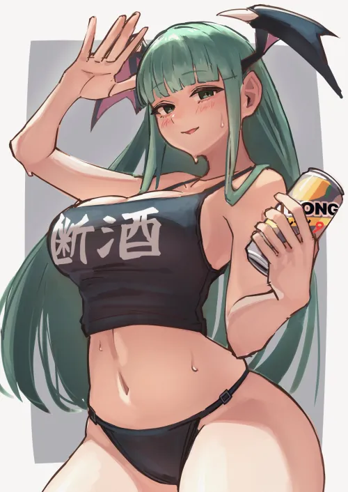 Thumbnail Morrigan in Casual Wear: An Aesthetic Treat | cloudyfigma