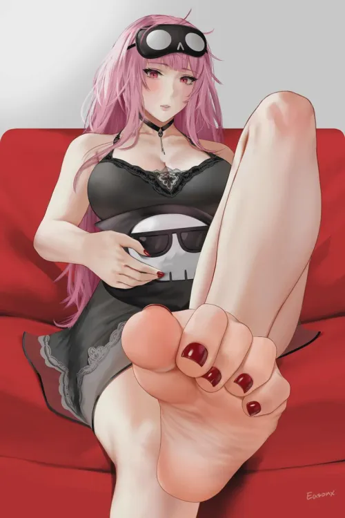Thumbnail Discover the Sleepy Calliope Mori Art by Easonx | rule34feet