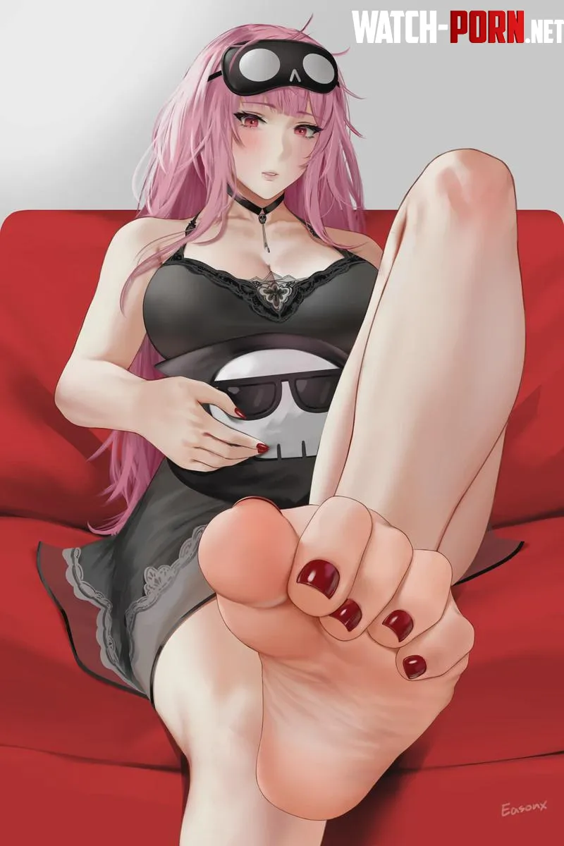 Sleepy calliope mori hololive by Easonx by Jeantrouxa