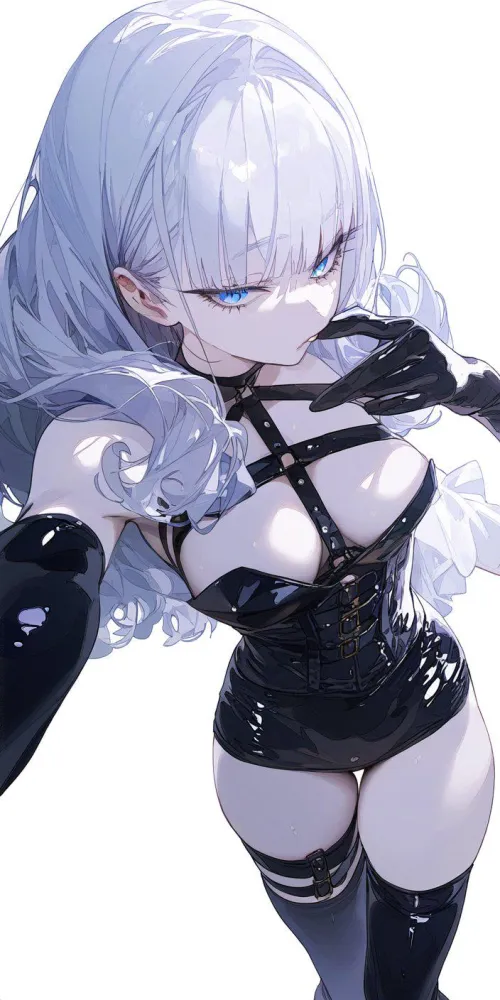 Thumbnail Anime Bodysuits: Latex Selfie Extravaganza by CheetahSperm18