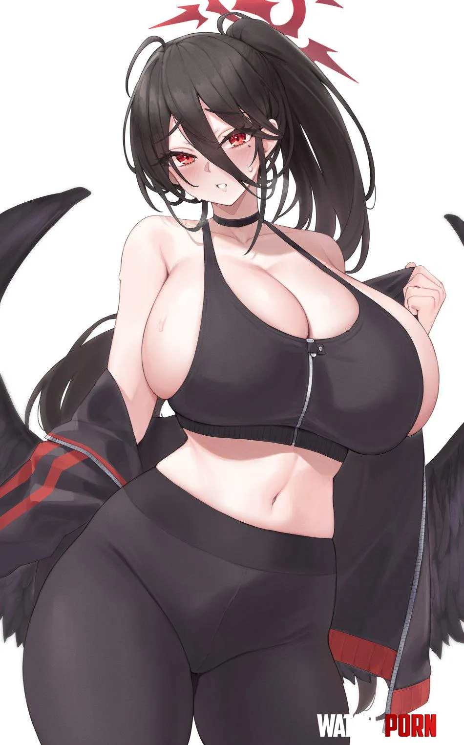 Gym Hasumi Kuavera Blue Archive by llamanatee