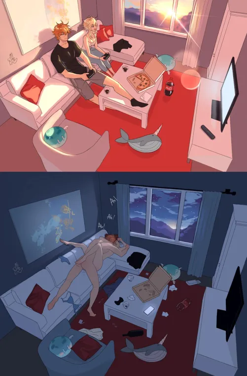 Thumbnail Hanging Out for a Bit: A Hentai Adventure by Gimme_tongues