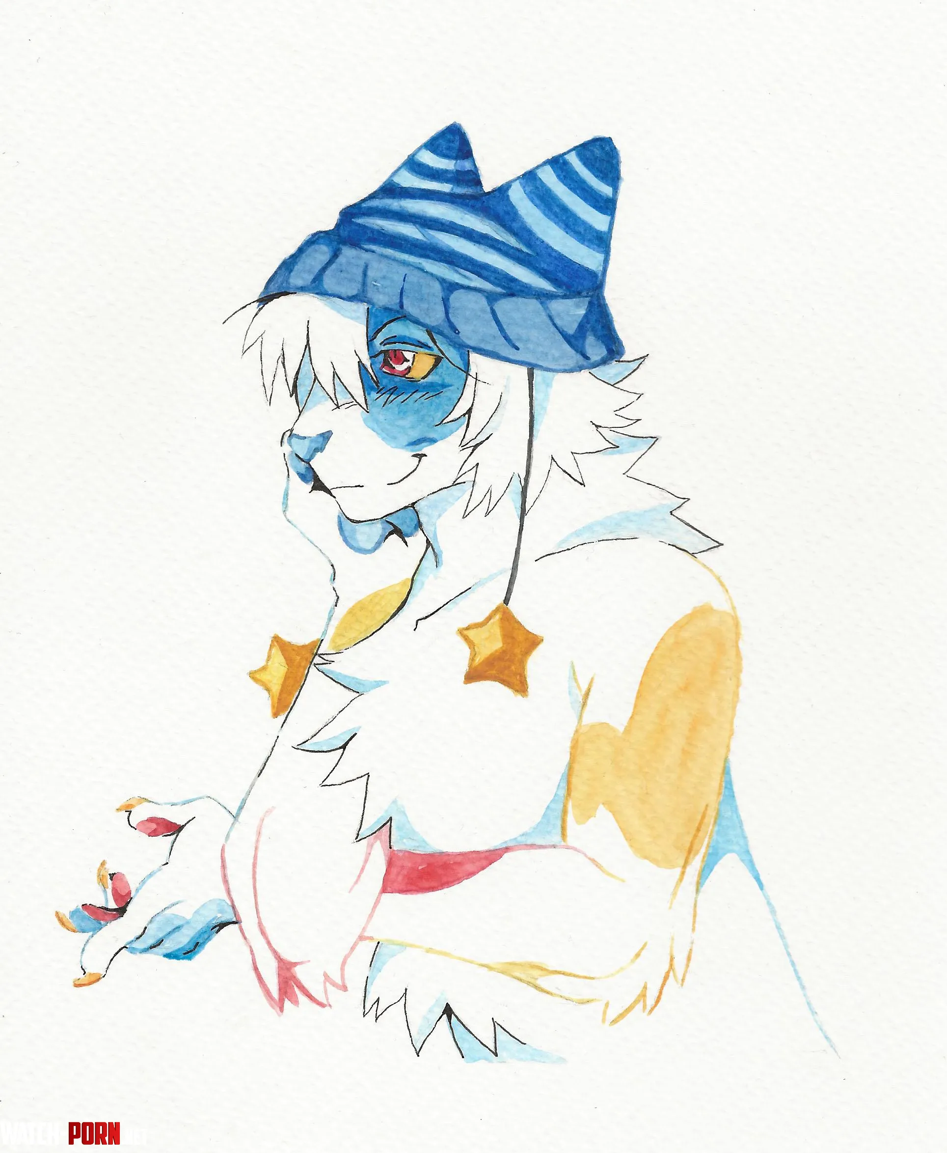 My part for art trade by Terrible_Dot5553