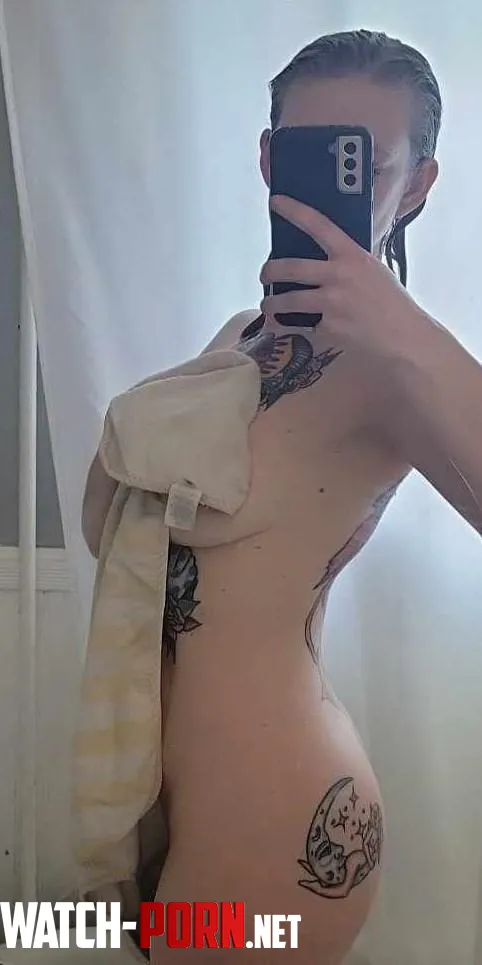 About to dry off and go put on some cute pajamas by JuniperHazexxx