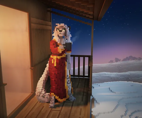 Thumbnail Winter Mornings by Maciek_Voxel in Furry Category