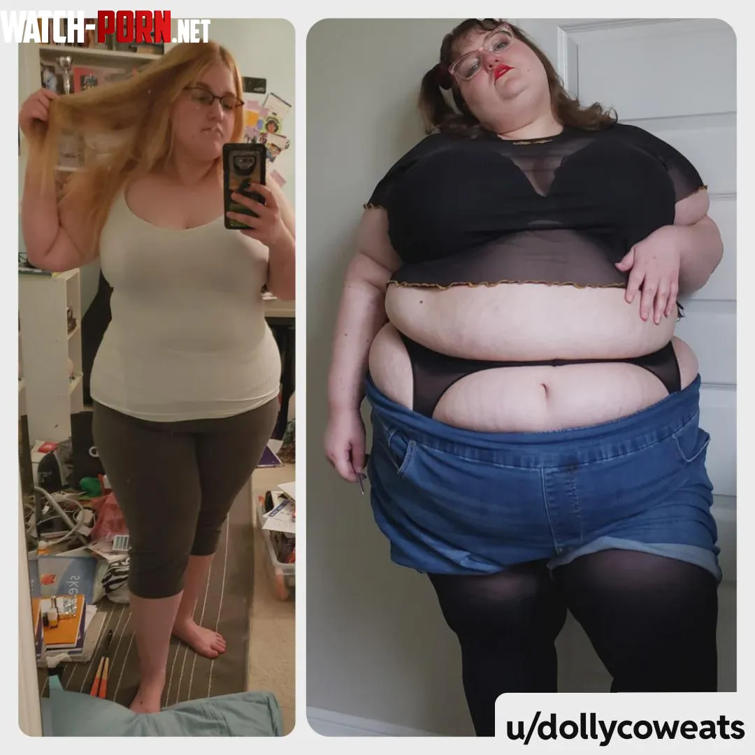 From a chubby hourglass to a good stuffed show cow by dollycoweats