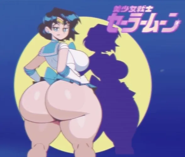 Thumbnail Sailor Mercury's 90s Ass by LafterMastr | AnimeBooty Category