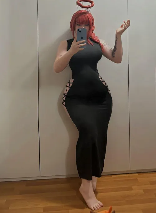 Thumbnail Makima Attempt: Kuroitsune's Impressive Cosplay by kuropuppi