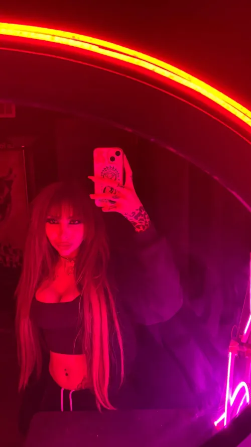 Thumbnail Bambiblak3's Illuminating Statement: No Such Thing as Too Much Neon Lighting