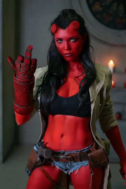 Thumbnail Fem Hellboy by Octokuro: A Dive into the Art of Cosplay by iam_ocotkuro