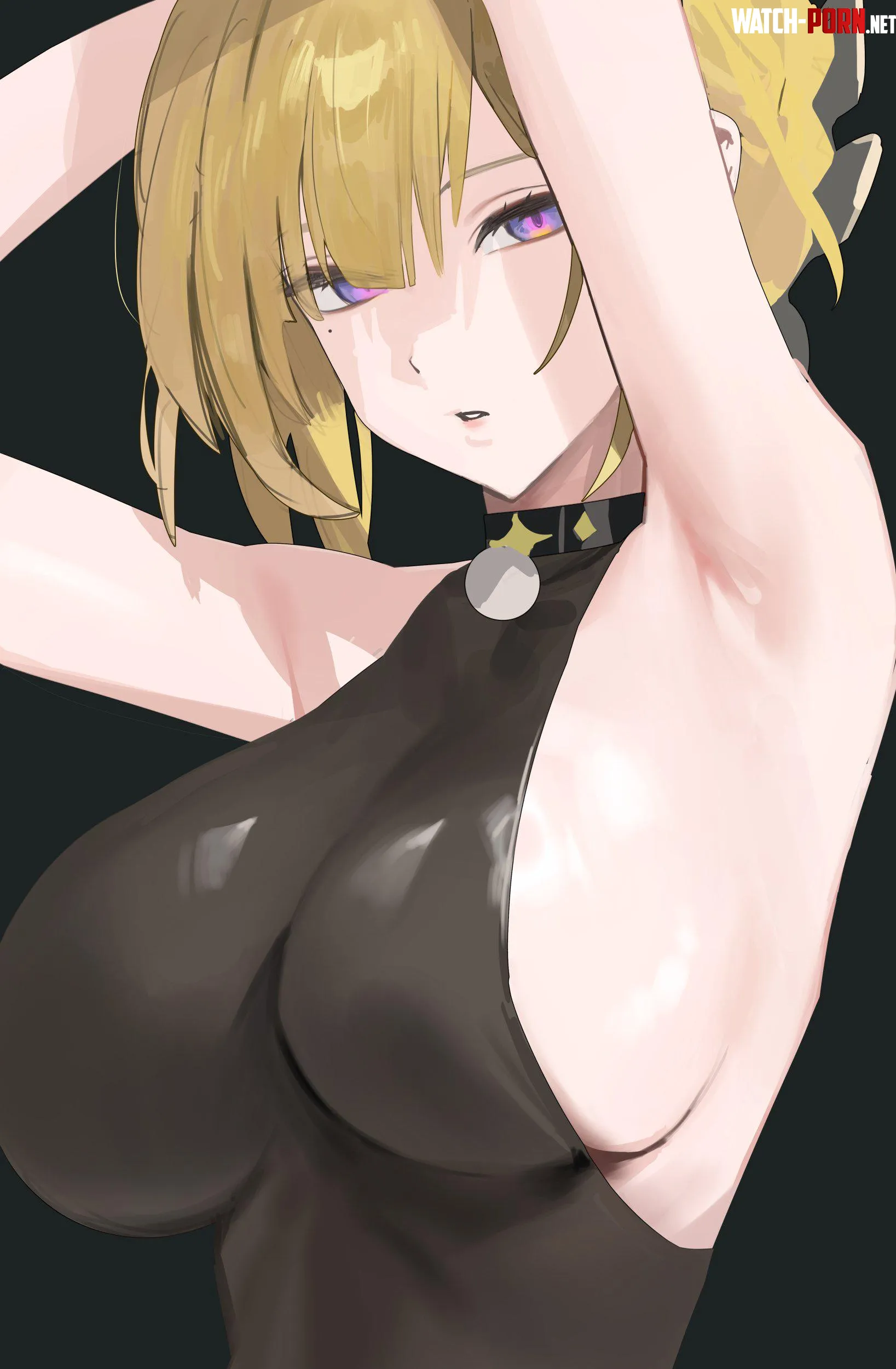 Evelyn Armpits Hood Zenless Zone Zero by llamanatee