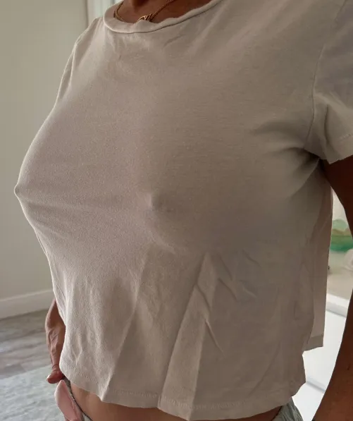 Thumbnail White Shirts Are the Best: Views from throwawaydirtycheese in Braless