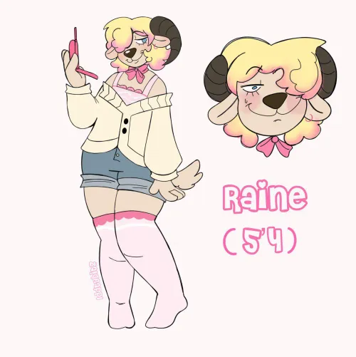 Thumbnail Silly Ref of a New OC by RaggedyFrog