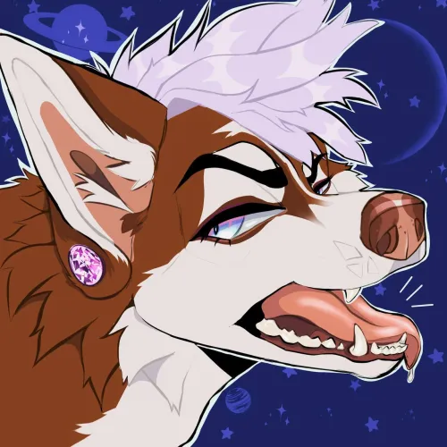 Thumbnail Art for Favorite Furry Streamer by R3X_F in Furry Category