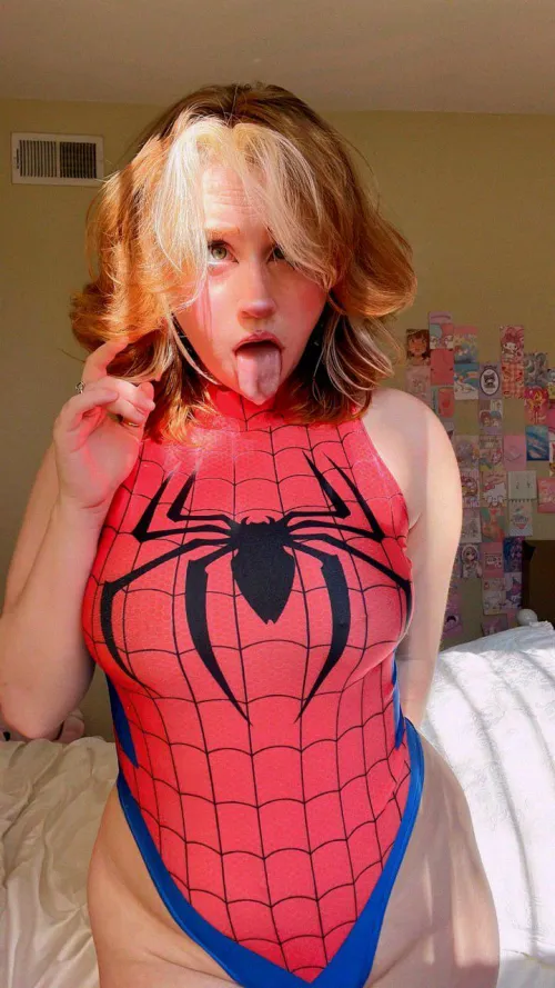 Thumbnail Playful Ahegao: Jadexkalopsia's Spidey Twist
