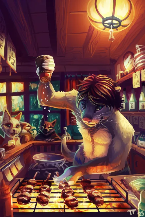 Thumbnail TwistedTabby's Culinary Adventure: A Chef's Touch