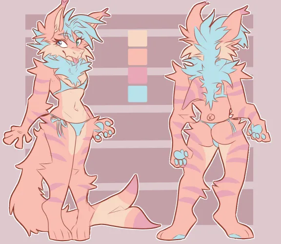 Thumbnail ahxyll's Ref Sheet Comm: Artistic Interpretation