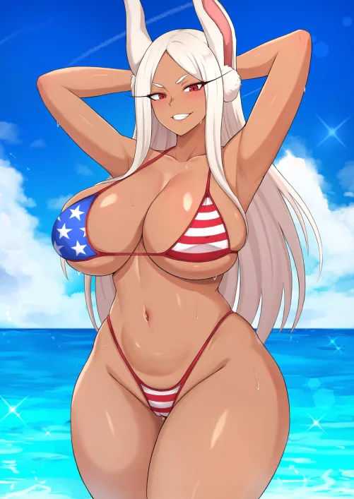Thumbnail Mirko from My Hero Academia: An Admirer of AnimeArmpits by McKnight94