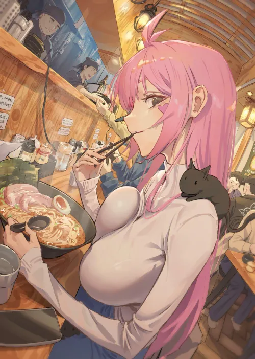 Thumbnail Indulging in a Pleasurable Ramen Experience with Author marxsander2016 | Ecchi