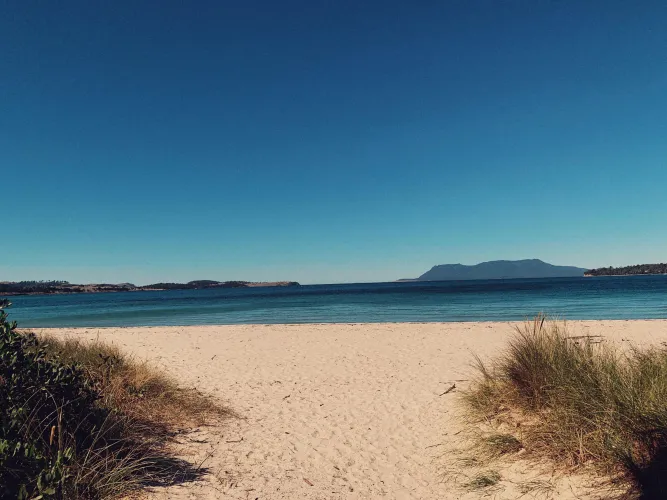 Thumbnail Pale_Guarantee_2299 Shares Serenity of Orford TAS Beach