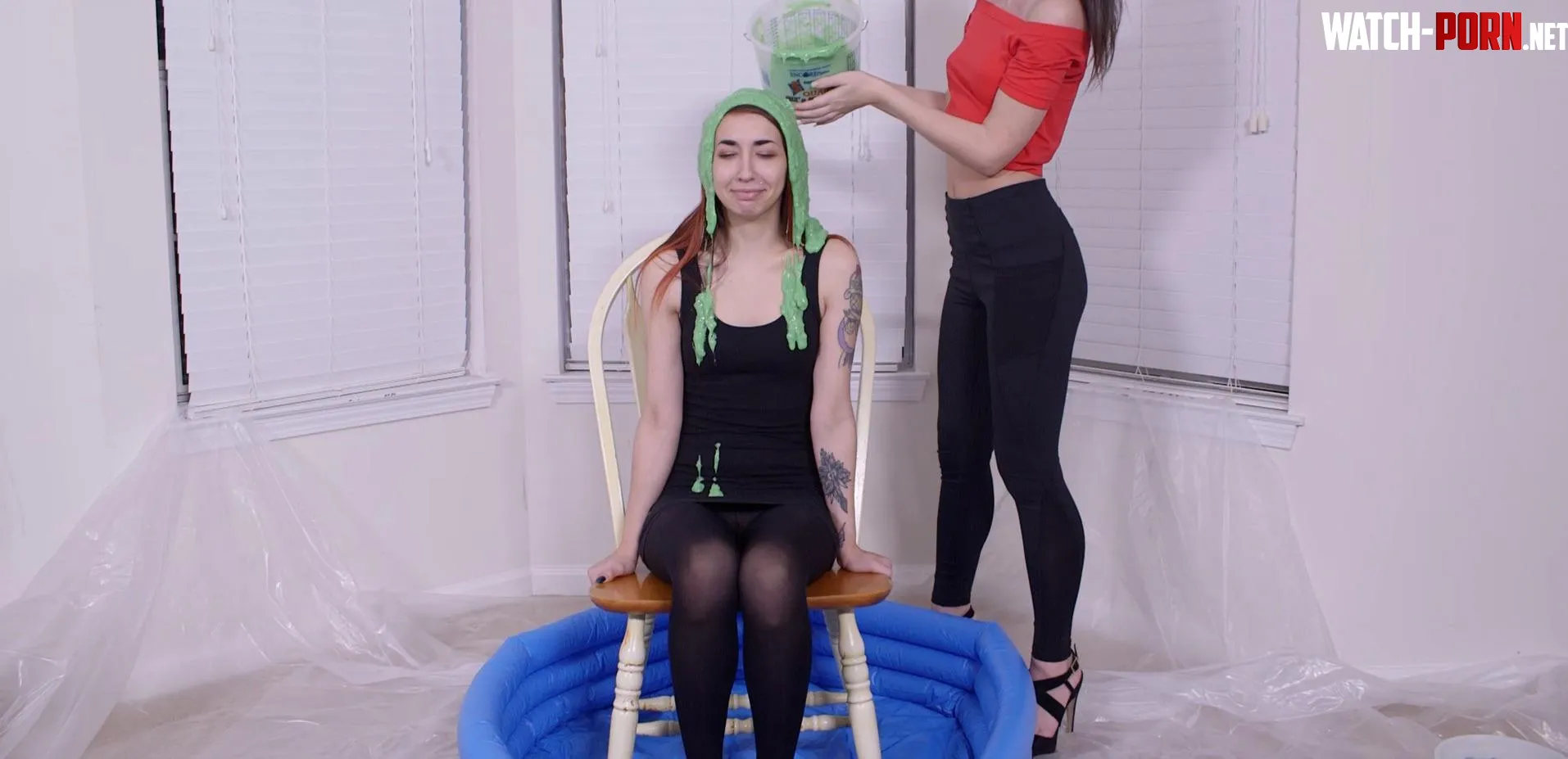 Happy slimy girl by Scarlettsdollhouse