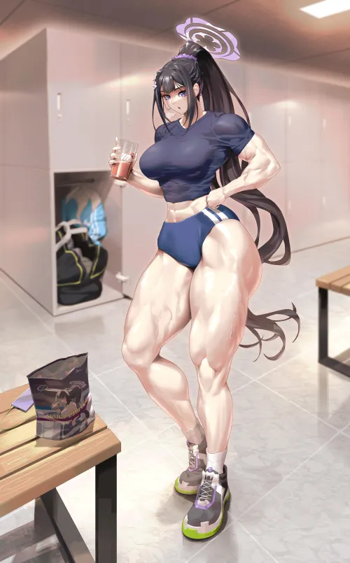 Thumbnail Discover Sumire qtime702 in Blue Archive - EroMestre | fitdrawngirls