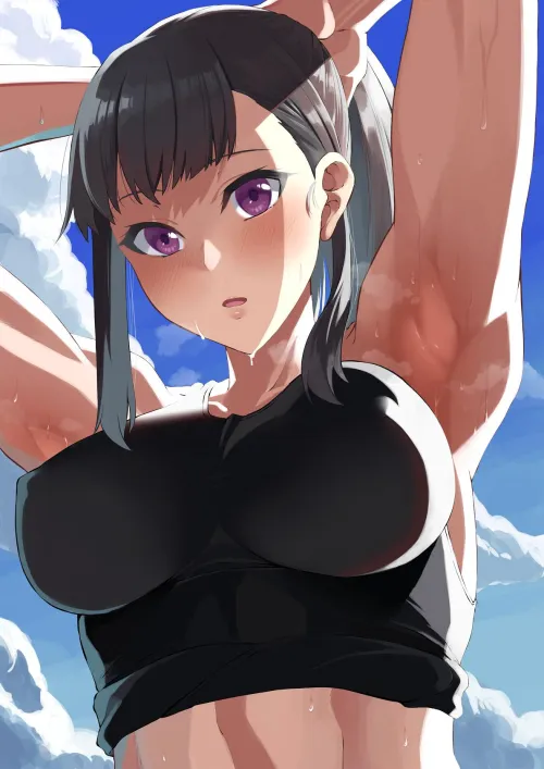 Thumbnail No-Singer-9963 Presents Maki Oze from Fire Force in Animearmpits