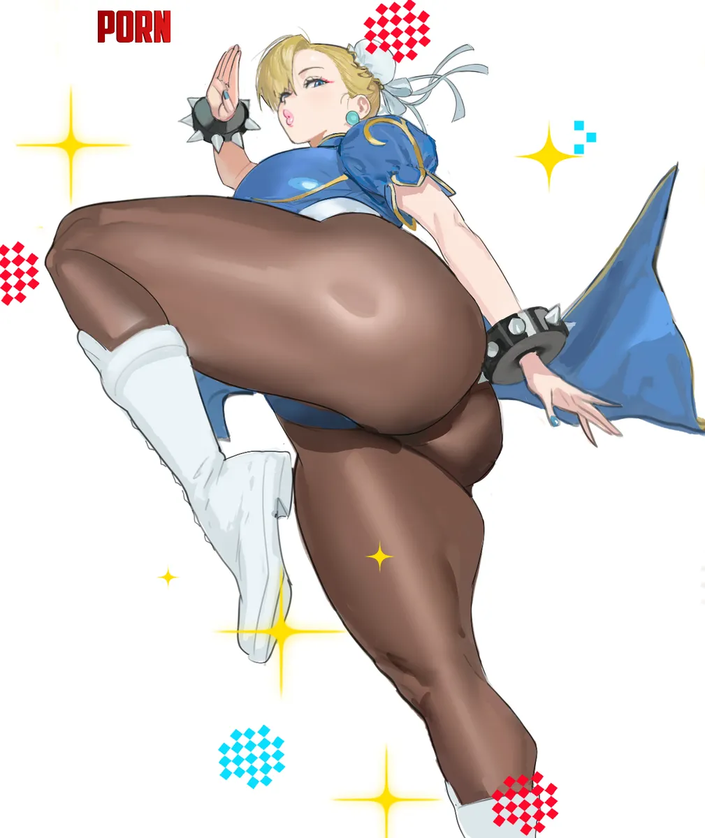 Princess Peach as ChunLi by asap_pocki
