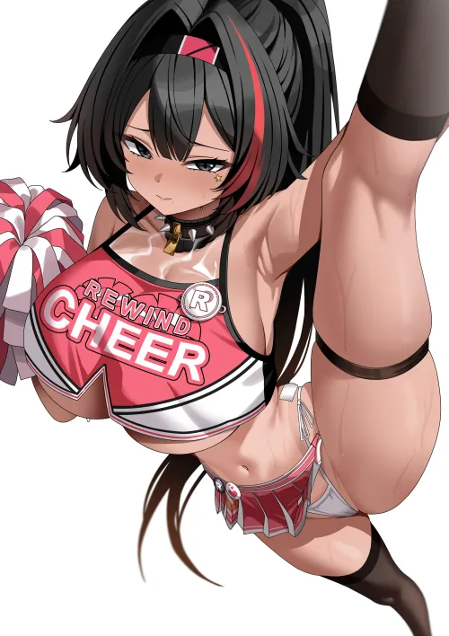 Thumbnail llamanatee Introduces Bay Standing Split TEWAKI in Animearmpits