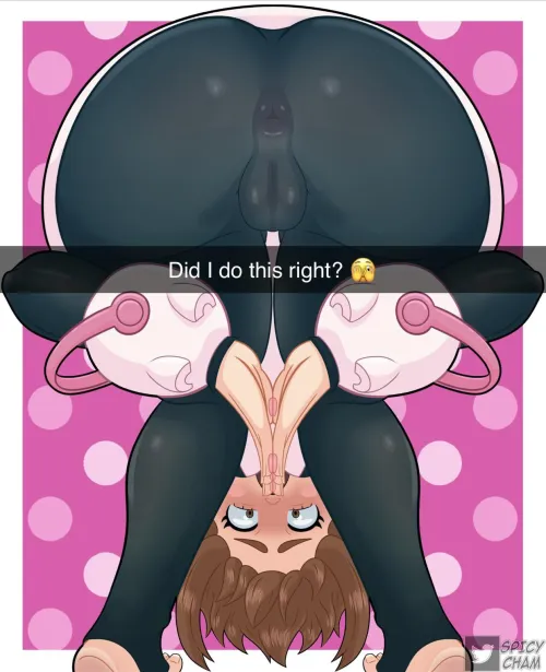 Thumbnail Spicy Ochako's Snapchat Revealed | Here_For_Fun_02 - BokuNoEroAcademia