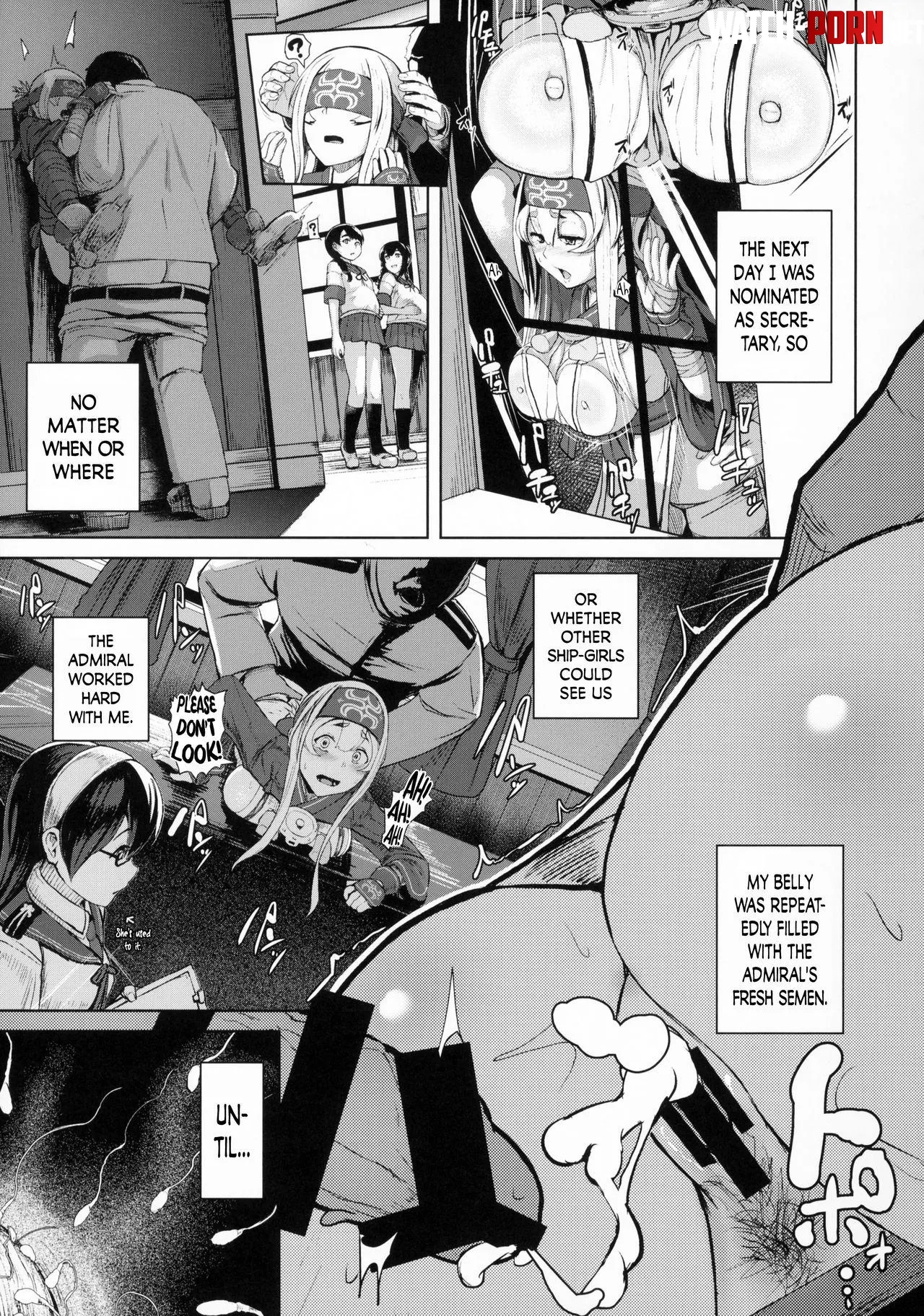 No Matter Where or When or Whether Other People Could See Them He Breed Her Really Hard Her Belly Repeatedly Filled with His Fresh Semen until She Get Pregnant with His Baby by RuBizKo