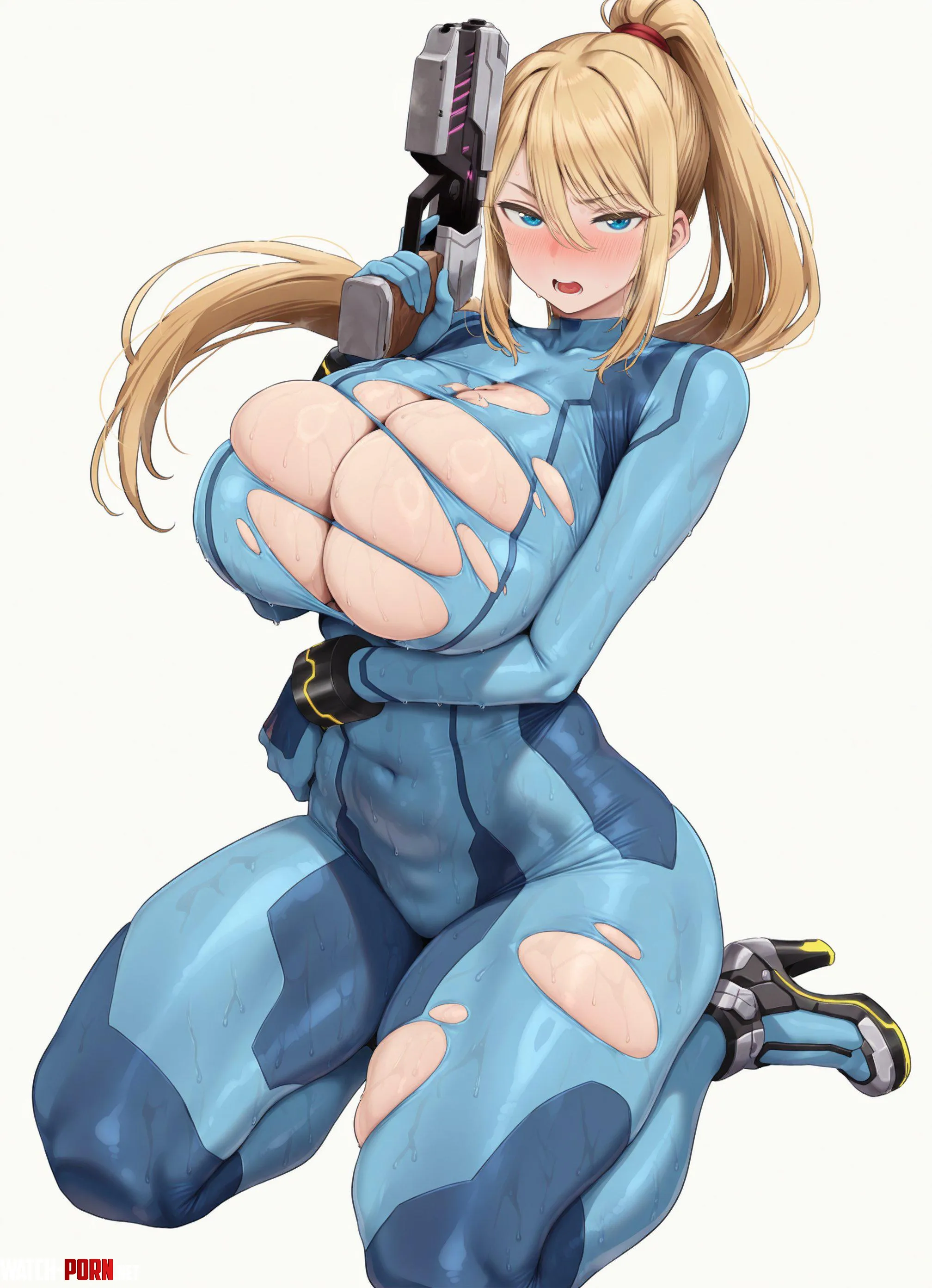 Samus Aran Metroid by CheetahSperm18