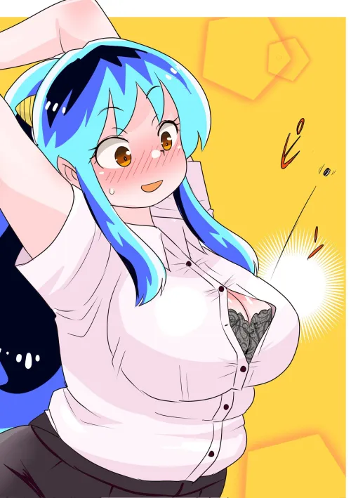 Thumbnail Button Mishap in Urusei Yatsura by LafterMastr | BigAnimeTiddies