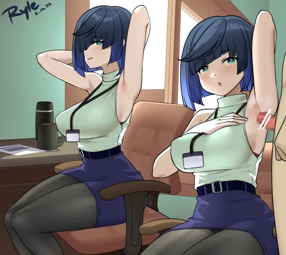 Thumbnail Level-Ad5048's Craves Yelan's Armpussy Break in Animearmpits
