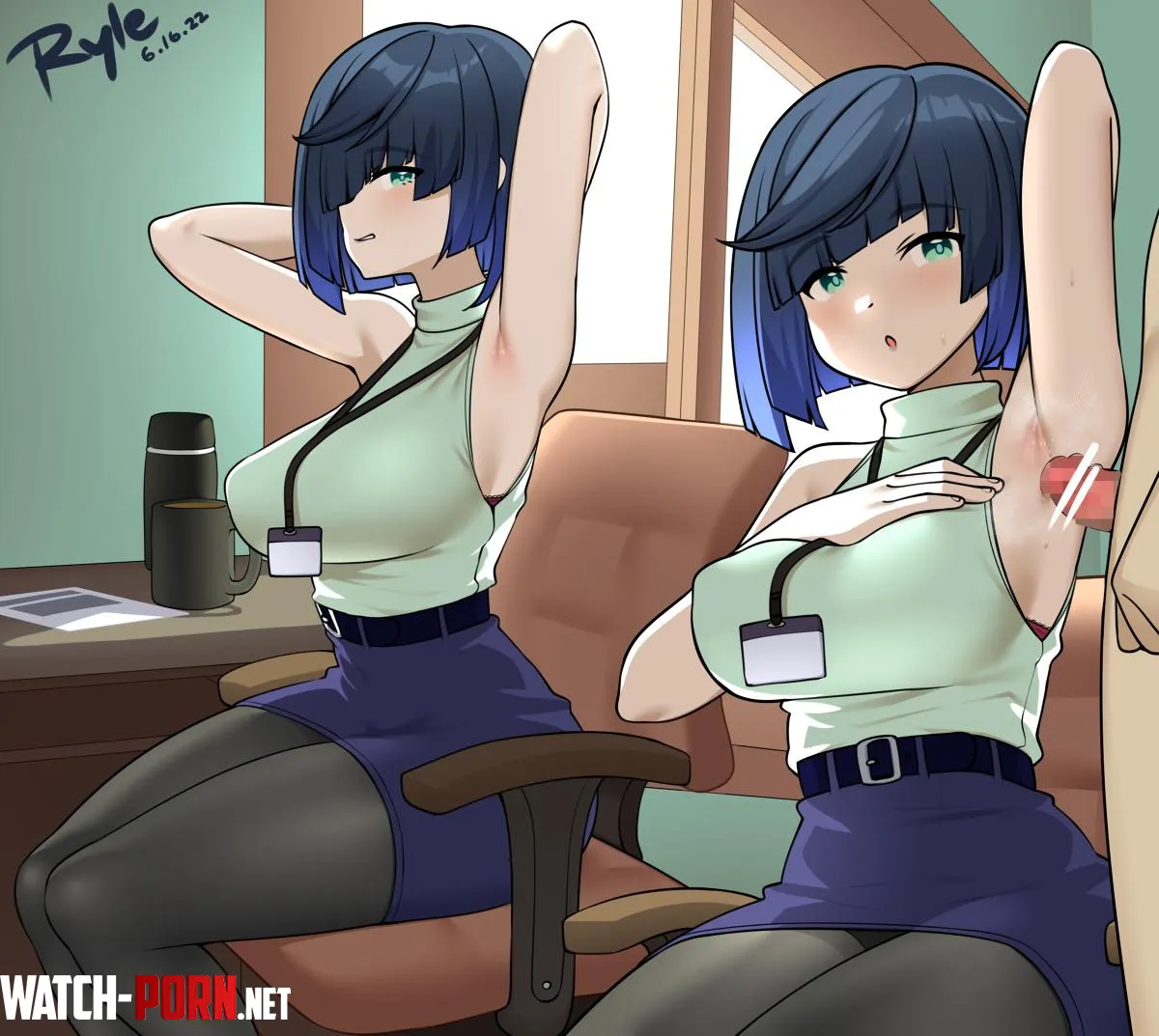 Craving Yelans armpussy during break by Level-Ad5048